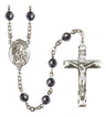 St. Polycarp of Smyrna Silver Plated Rosary for Men