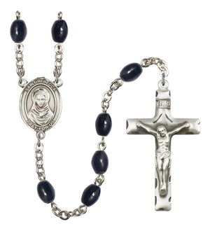 St. Rebecca Silver Plated Rosary for Men