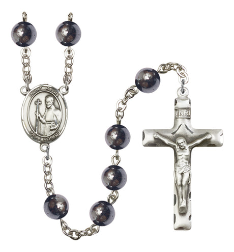 St. Regis Silver Plated Rosary for Men