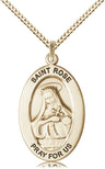 St. Rose of Lima South America Necklace for Women