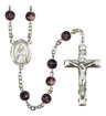 St. Samuel Silver Plated Rosary for Men