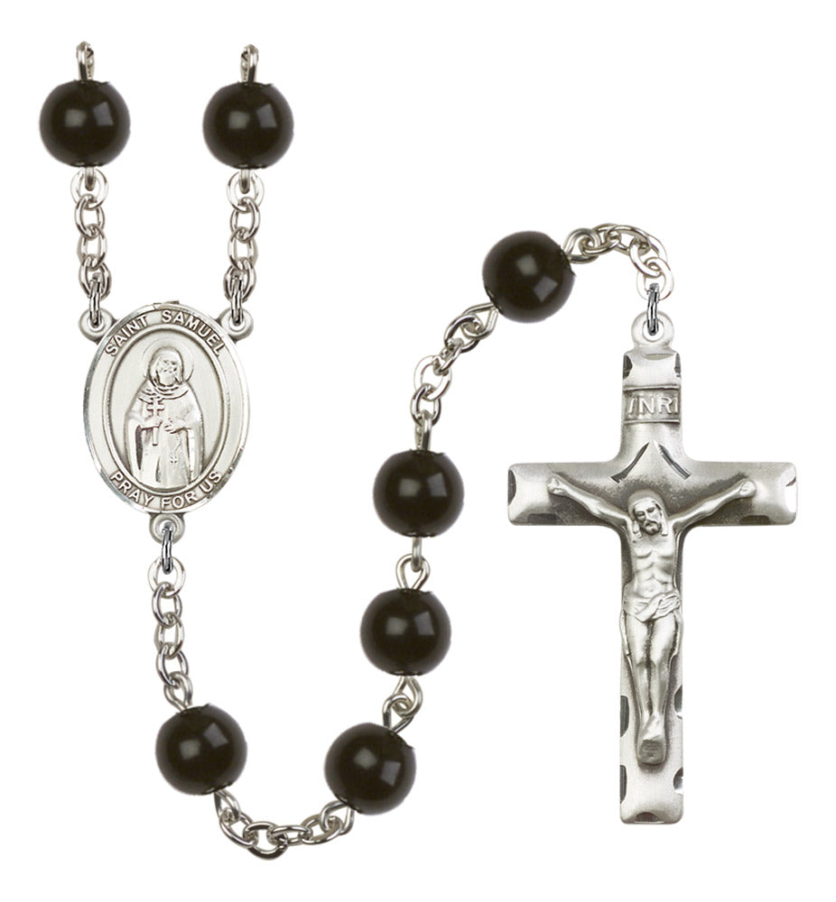 St. Samuel Silver Plated Rosary for Men