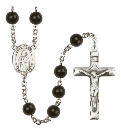 St. Samuel Silver Plated Rosary for Men