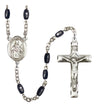St. Walter of Pontnoise Silver Plated Rosary for Men