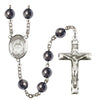 St. Winifred of Wales Silver Plated Rosary for Men