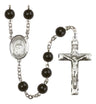 St. Winifred of Wales Silver Plated Rosary for Men