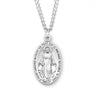 Traditional Miraculous Medal Necklace for Women