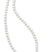 Girls Pearl Stretch Necklace with Crystal Cross