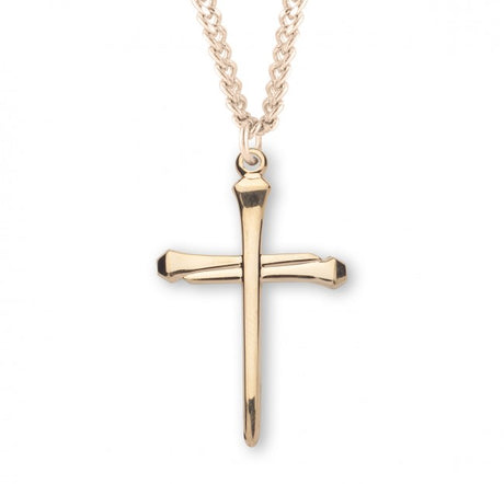 Nail Cross Pendant Sterling Silver