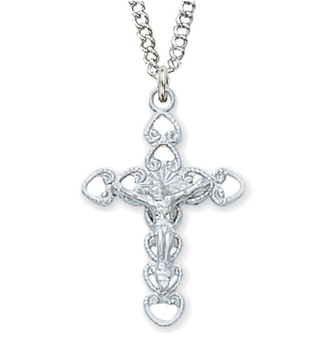 Open Cut Elegant Crucifix Pendant