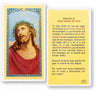 Oracion Al Gran Poder De Dios Laminated Spanish Prayer Card