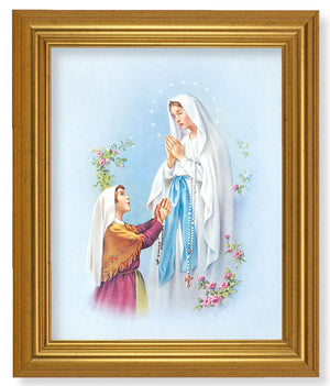 Our Lady of Fatima 8x10 Framed Print Under Glass
