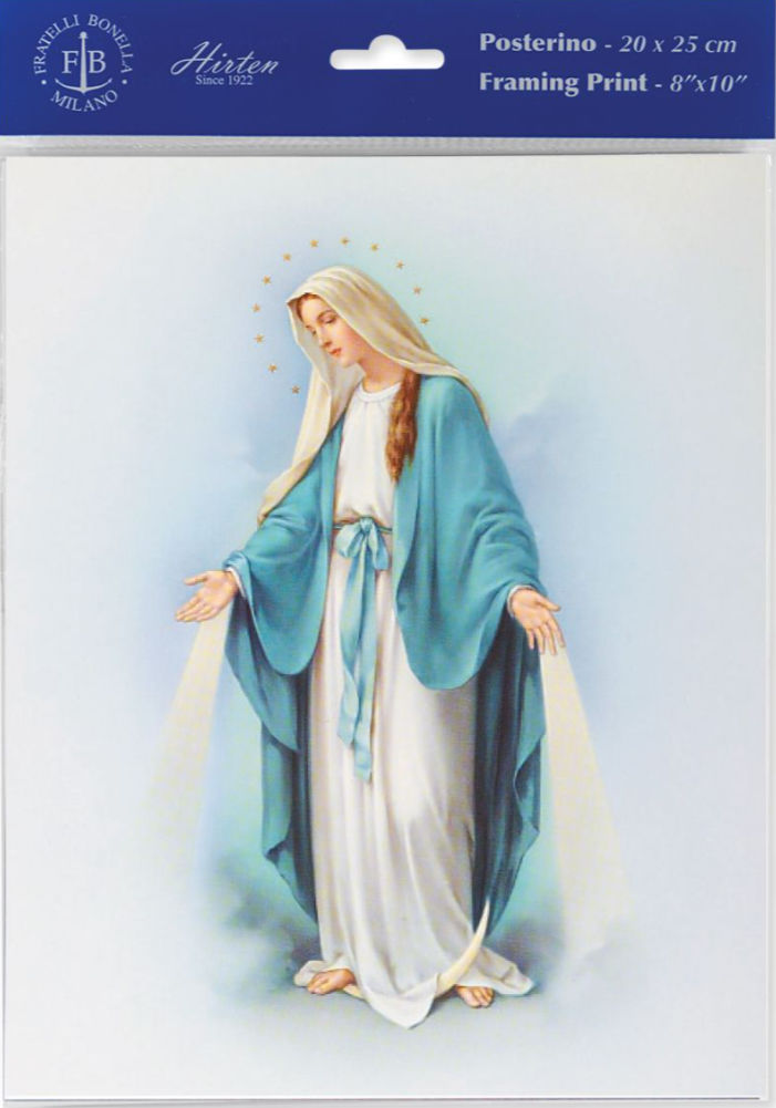 Our Lady of Grace Print - Sold in 3 per pack