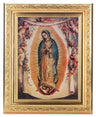 Our Lady of Guadalupe with Angels 6x8 Print Under Glass