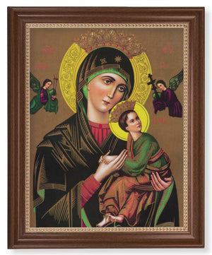 Our Lady of Perpetual Help Icon 11x14 Framed Print Artboard