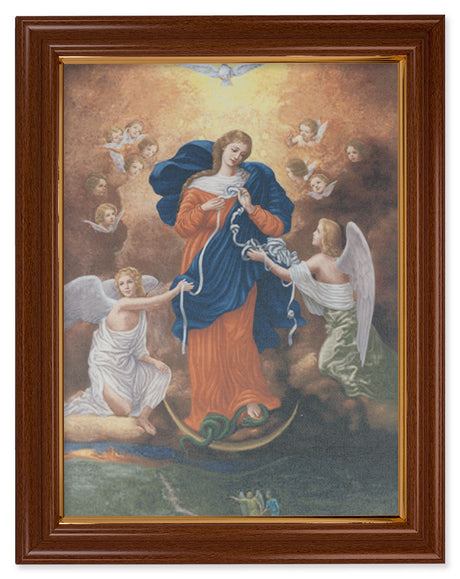 Our Lady Untier of Knots 12x16 Framed Canvas