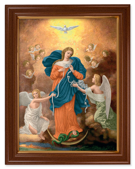 Our Lady Untier of Knots 12x16 Framed Print Artboard