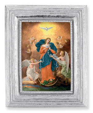 Our Lady of Untier of Knots 2.5x3.5 Print Under Glass