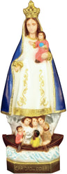 Plastic Our Lady of Charity Statue - 24 inch