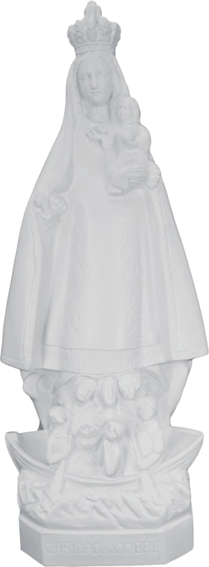 Plastic Our Lady of Charity Statue - 24 inch