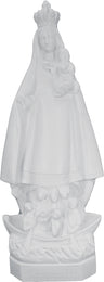 Plastic Our Lady of Charity Statue - 24 inch