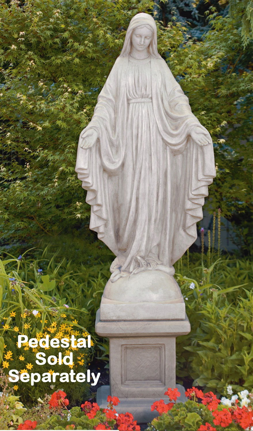 Our Lady of Grace Church Size Statue 64.75 Inches