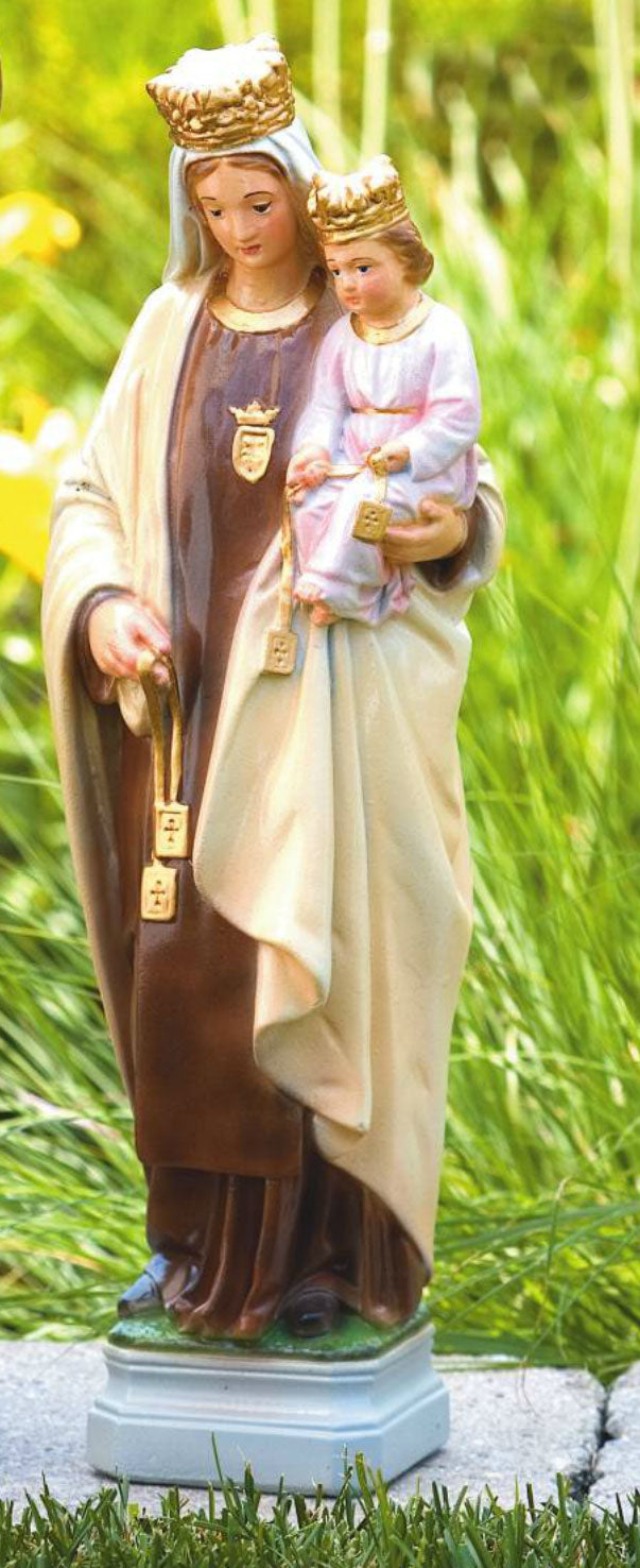 Our Lady of Mount Carmel Statue 18.5 Inches