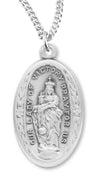 Our Lady of Victory Medal Sterling Silver