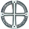 God Bless This House And All Who Enter It Wall Plaque - 2.75 inches