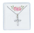 Crystal Cubic Zirconia Cross Pendant