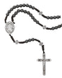 Hematite Corded Rosary