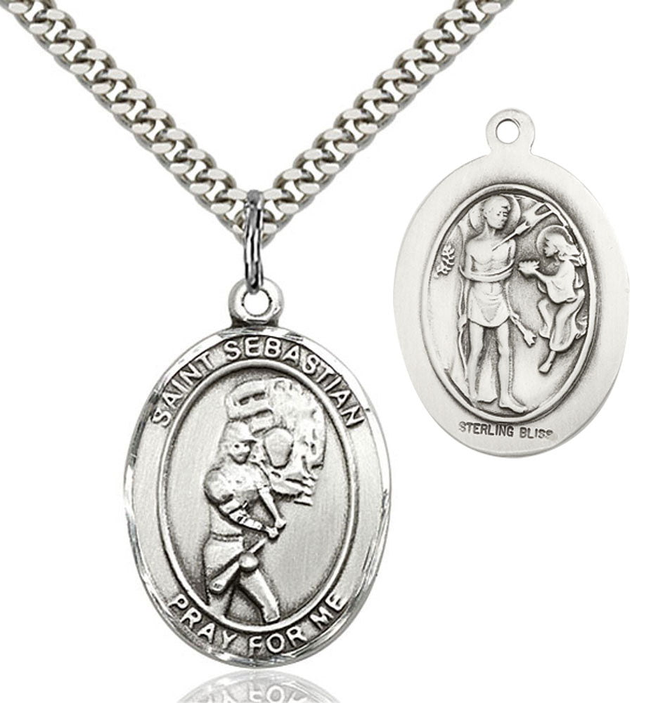 St. Sebastian Softball Medal