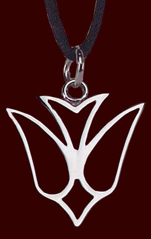 Stainless Steel Dove Pendant - 1' H
