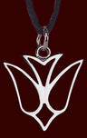 Stainless Steel Dove Pendant - 1' H