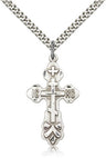St. Xenia Orthodox Cross Pendant for Men