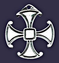 The Canterbury Cross Pendant in Sterling Silver