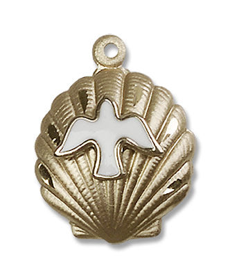 Shell with Holy Spirit Pendant