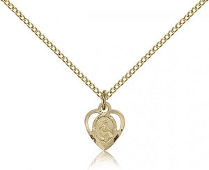 Petite Our Lady of La Salette Medal