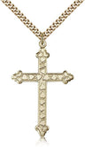 Cross Pendant with Hearts