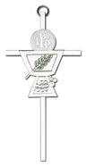 First Communion Chalice and Holy Host Wall Cross 6"
