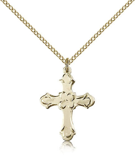 Women's Rounded Tip Cross Pendant