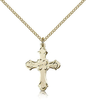 Women's Rounded Tip Cross Pendant
