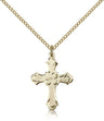 Women's Rounded Tip Cross Pendant
