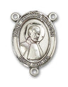 St. Edmund Campion Rosary Centerpiece Sterling Silver or Pewter