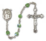 Our Lady of Consolation Rosary Sterling Silver Heirloom Rosary Fancy Crucifix