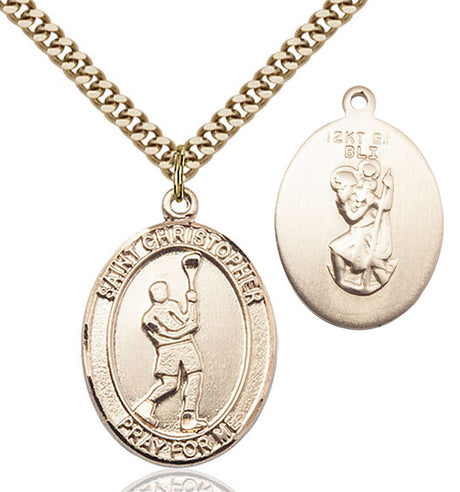 St. Christopher Lacrosse Medal