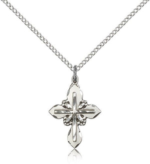 Smaller Women's Teardrop Cross in Cross Pendant