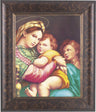 Madonna and Child with Saint Gabriel 8x10 Framed Print Under Glass