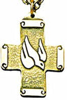 Spirit and Word Dove Pendant