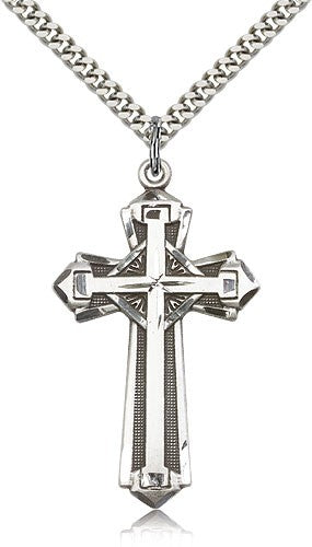 Cross on Cross Pendant